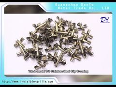 Niewidoczne kratki Zaciski kablowe ze stali nierdzewnej 2,5 mm o doskonałej wytrzymałości