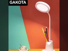 Zkładana, regulowana lampa stołowa LED do sypialni idealne rozwiązanie oświetleniowe