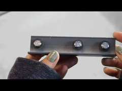 Aluminiowy tor kolejowy dla niewidzialnej siatki