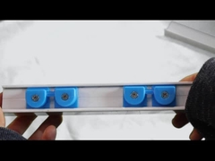 Niewidzialny 316 Drutów Balkon Grill Cross Clip Nowoczesny Design Społeczeństwa