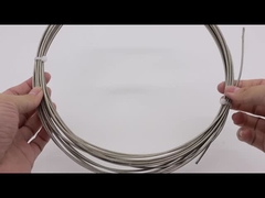 Biurowy balkon Niewidzialna siatka ochronna Stalowy drut antykradztwo sieć