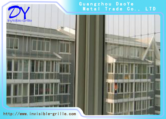 Niewidoczna kratka balkonowa o grubości 1,5 mm Silna anty-zimna anty-ultrafiolet