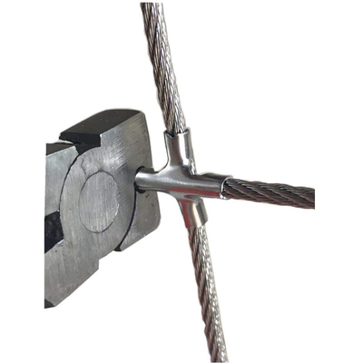 Przejrzystość okna Niewidzialna siatka Nylon Steel Wire Rope for Windows