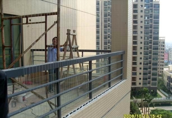 Niewidzialna siatka balkon 100 kg pojemność ładunkowa dla maksymalnego wykorzystania przestrzeni