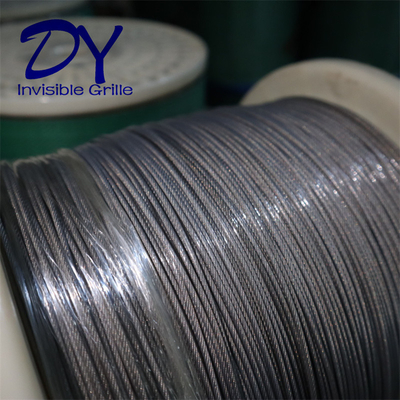 316 Wire 2,0 mm Niewidzialny taras balkon z najlonem powłoki zabezpieczenia