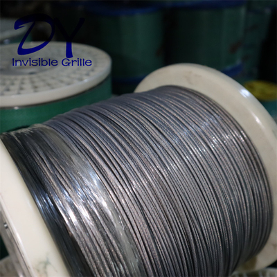 316 Wire 2,0 mm Niewidzialny taras balkon z najlonem powłoki zabezpieczenia