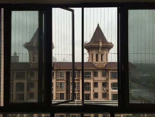 Protect Flower Balcony Grille Invisible Grey Strong Safety Solution Designed Buildings Security
