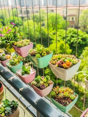 Bez przeszkód balkon grille z pojemnością 100 kg balkon niewidzialny grille
