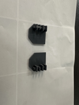 Bezpieczeństwo Niewidzialne siatki Aluminiowe tor AG3/4 Szary końcowy czapek Niewidzialne akcesoria grilla