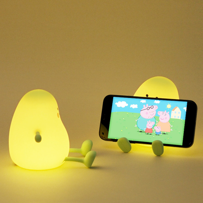 Cute Design Cute Night Light Lamp Z Małym Mango Designem I 18650 Litium Battery 5h-40h Czas użytkowania