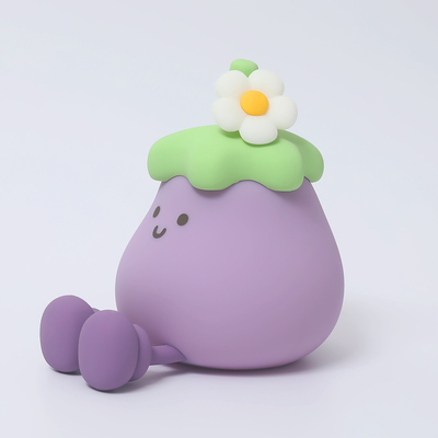 2025 Gorąca sprzedaż Led Battery Usb Powered Eggplant Nocne światła dla dzieci Lampa do dekoracji domu Świąteczne oświetlenie Nocne światła dla prezentów