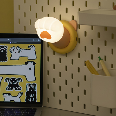 Światło nocne Cat Paw z akumulatorem i wielofunkcyjnym projektem