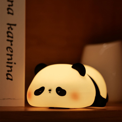Zastosowanie Światło nocne silikonowe Panda Usb Przeładowalny Stół Led Lampa nocna Światło nocne silikonowe Światła nocne dla pokoju dla dzieci
