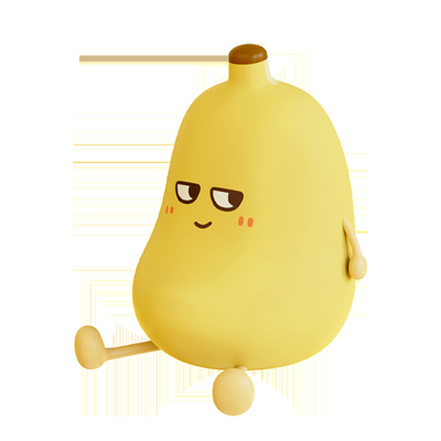 Cute Banana Cartoon Fruit LED Night Light Silicone Lamp Touch Sensor Timing USB Wielokrotnie ładowany Dzieci Pokój Urodzinowy