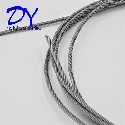 316 Włókno Nylon Powłoka2.0mm Balkon Niewidzialna siatka Kombinacjabezpieczeństwo