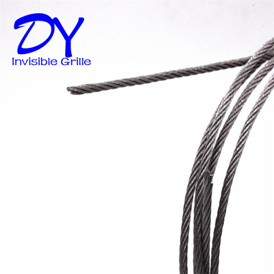 316 Włókno Nylon Powłoka2.0mm Balkon Niewidzialna siatka Kombinacjabezpieczeństwo