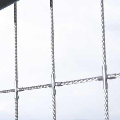 Bezpieczeństwo dla zwierząt domowych z niewidzialną siatką z 5 cm przewodem do ochrony balkonów i okien