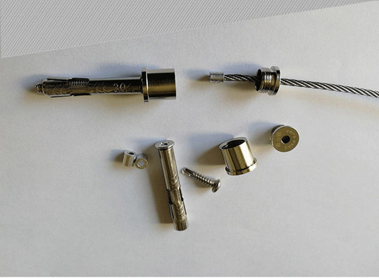 Balkon Niewidzialna siatka 316 Drut 12 1 z powłoką nylonową 2,0 mm