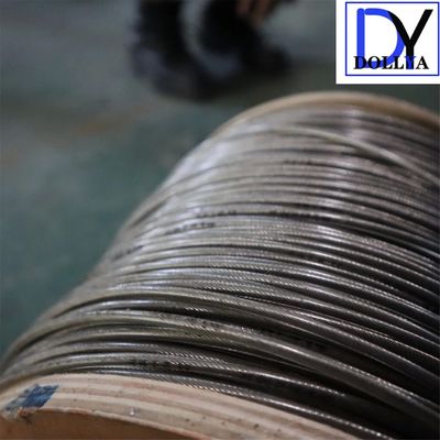 Balkon ze stali nierdzewnej klasy 316 Niewidzialna siatka o długości 6 m i przepaści 5 cm dla bezpieczeństwa