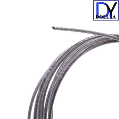 Balkon ze stali nierdzewnej klasy 316 Niewidzialna siatka o długości 6 m i przepaści 5 cm dla bezpieczeństwa