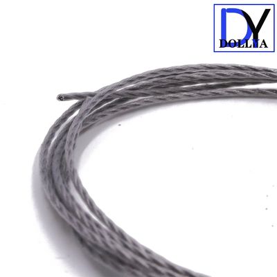 Balkon ze stali nierdzewnej klasy 316 Niewidzialna siatka o długości 6 m i przepaści 5 cm dla bezpieczeństwa