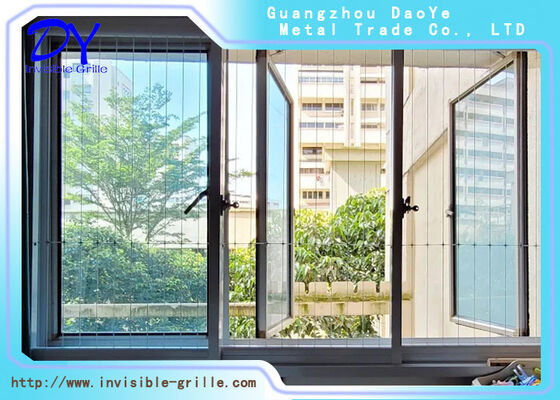 Niewidzialna grilla ochronna niewidzialna bariera zaprojektowana przy zachowaniu harmonii estetycznej