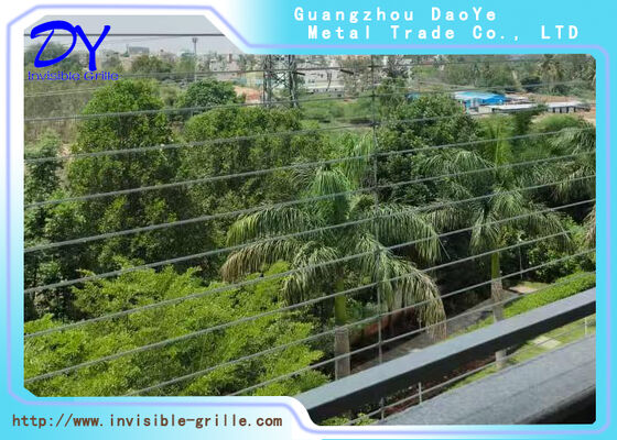 Niewidzialna grilla ochronna niewidzialna bariera zaprojektowana przy zachowaniu harmonii estetycznej