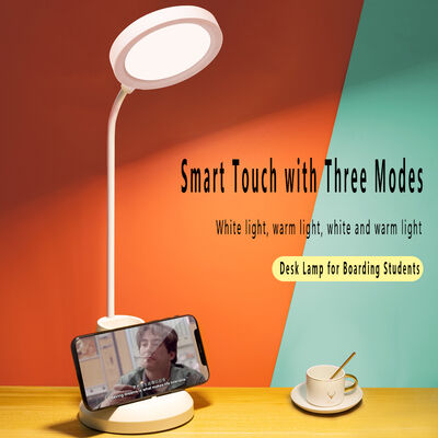 Nowoczesny prosty nośnik długopisu lampa biurowa LED ładowalna z wtyczką ochrona oczu Lampa do studiowania Kolegium sypialnia Lampa do czytania dotykowa