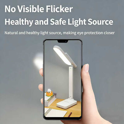 Lampka stołowa zasilana elektrycznie, oferująca temperaturę barwową 3500-6500K, idealna do oświetlenia zadaniowego, biurka do nauki i domowego biura