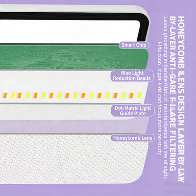 Lampka biurkowa LED, lampa zaciskowa chroniąca oczy, dedykowana dla studentów, ściemniana lampka nocna do sypialni sterowana dotykiem w salonie