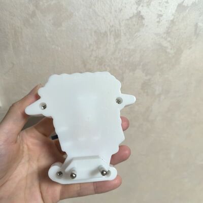 Zasilanie Wtyczka Lampka Nocna Napięcie 110-240V Zapewniająca Stałe i Energooszczędne Oświetlenie do Wielu Ustawień