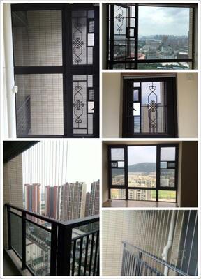 Clip Crossing 20mm Balkon Niewidzialna siatka z ramą aluminiową
