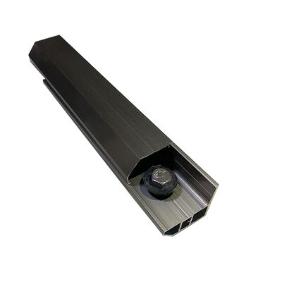 Aluminiowy rozmiar 6m Zestaw stała niewidzialna siatka Gęstość drutu 2,0 mm Silna siatka ochronna dla okien balkonów i drzwi