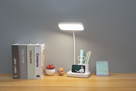 Battery Operated LED Table Lamp Perfect for Study Room Bedroom Featuring Adjustable Brightness and Long Battery Duration