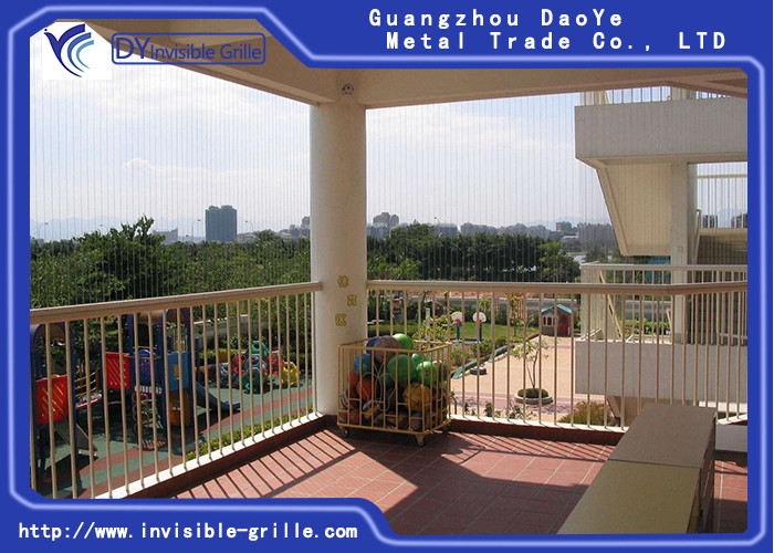 Ochrona własności z 316 stalowych sieci ochronnych drutu dla okna niewidzialnej siatki