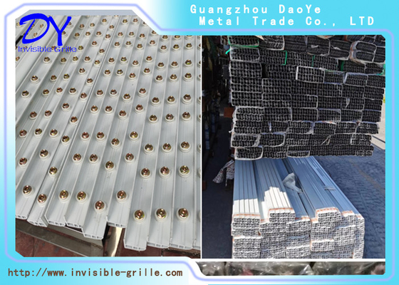 Drut gumowy Balkon szkolny Invisible Grille projekt elewacji