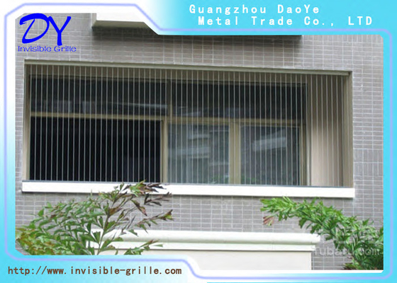 Wysoki poziom bezpieczeństwa 316 SS Wire Metal Window Grilles Single Pad