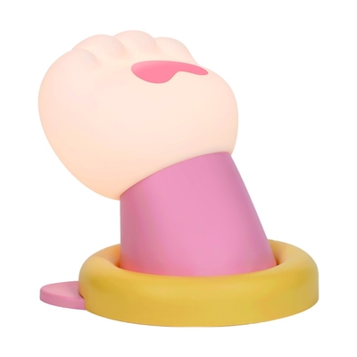 Fabryka Cute Sleeping Control CAT PAW USB Lampy sypialne Silicone Lampy Powtórnie ładowalne Touch Light Silicone Night Light