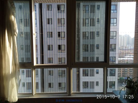 Włókna ze stali odpornej na korozję 316 Balkon Niewidzialna siatka