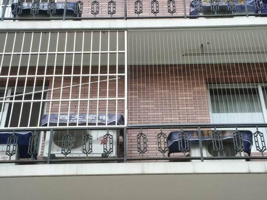 Nowoczesny styl projektowania społeczeństwa Niewidzialny balkon z siatką dla tolerancji ± 1% tolerancji