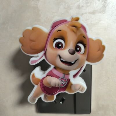 Lampka nocna 110-240V, urocza, kompaktowa, do sypialni, korytarza i pokoju dziecięcego