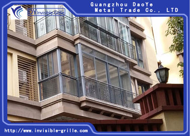 Easy Fire Escape Niewidoczne grille na balkon utrzymujące przezroczysty dobry widok