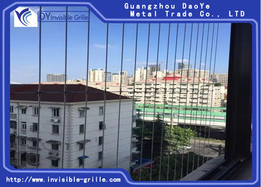 Nowoczesny design wielofunkcyjny balkon Niewidoczna kratka Łatwa ewakuacja przeciwpożarowa