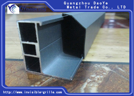 Niewidoczne kratki Aluminiowa szyna okienna chroniąca przed upadkiem dzieci