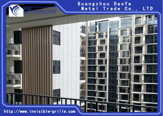 Nowoczesny SS316 6m / zestaw niewidoczny grill na balkon