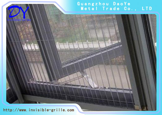 Niestandardowe aluminiowe chowane wewnętrzne niewidoczne drzwi ekranowe