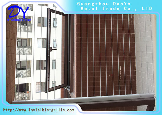 Drut ze stali nierdzewnej Niewidoczny grill bezpieczeństwa do ochrony zwierząt